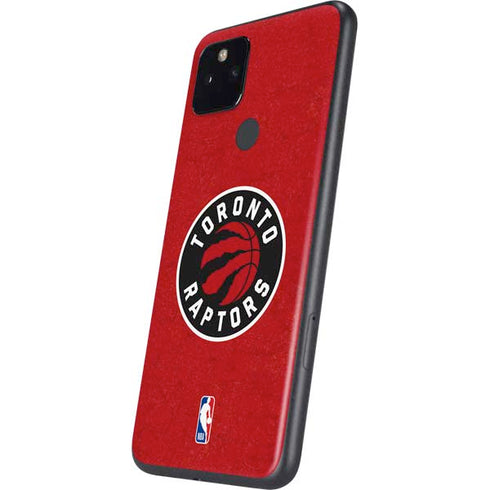 NBA Toronto Raptors Distressed Google Pixel 4a 5G Skin